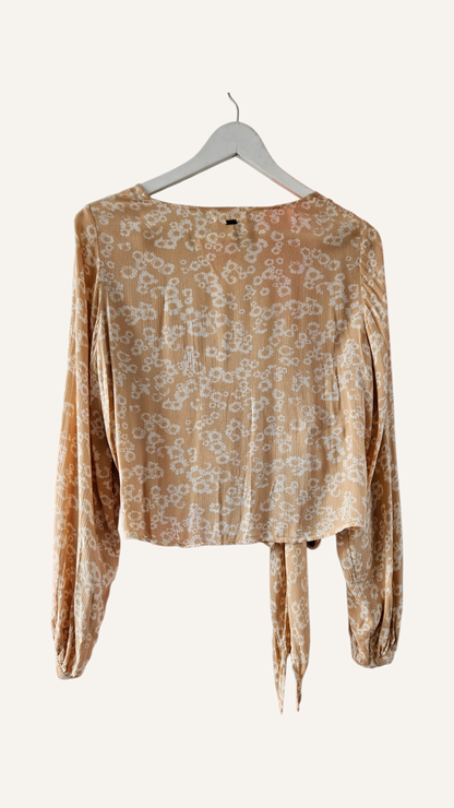 Flowy Wrap Top