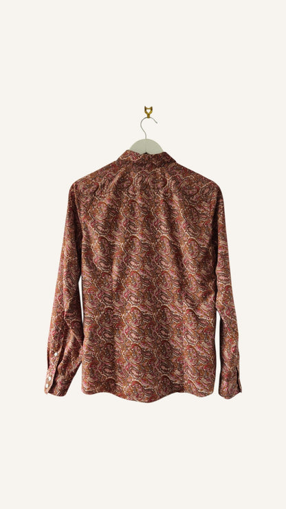 Paisley Button-Down Shirt