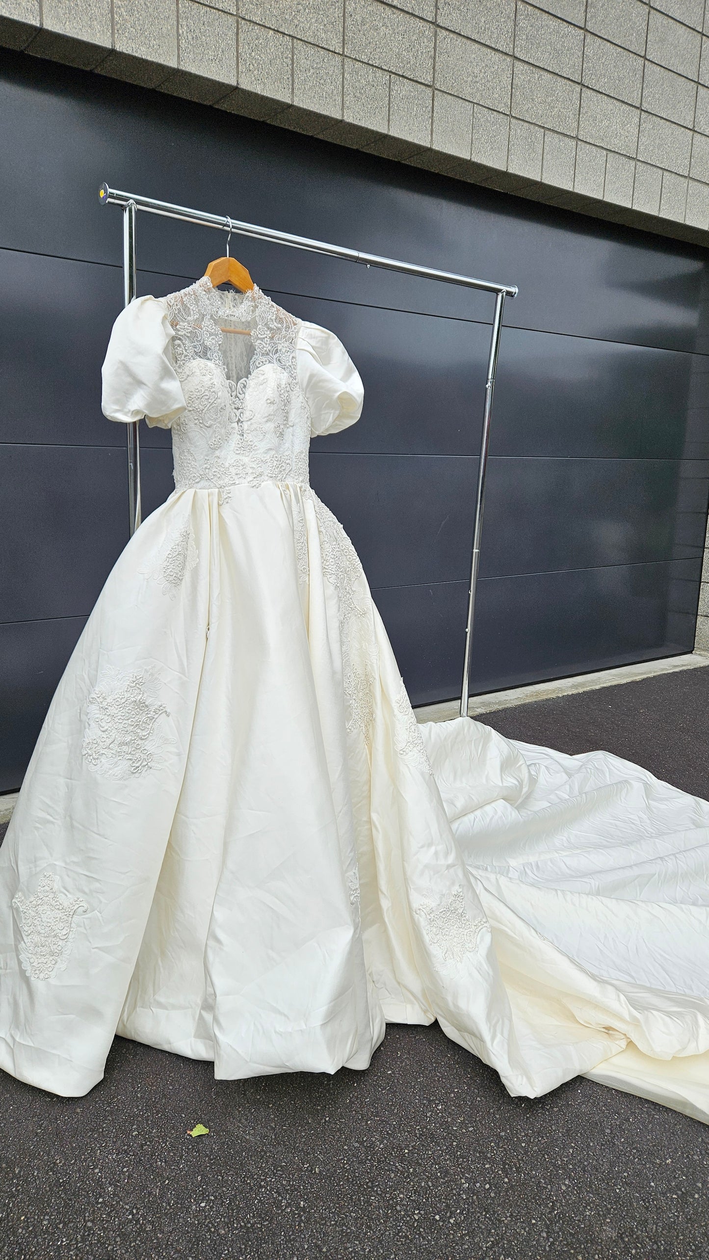 Wedding Dress with long train