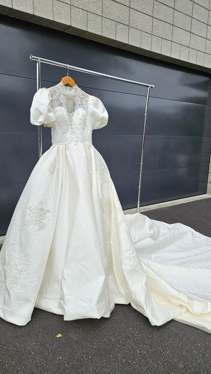 Wedding Dress with long train