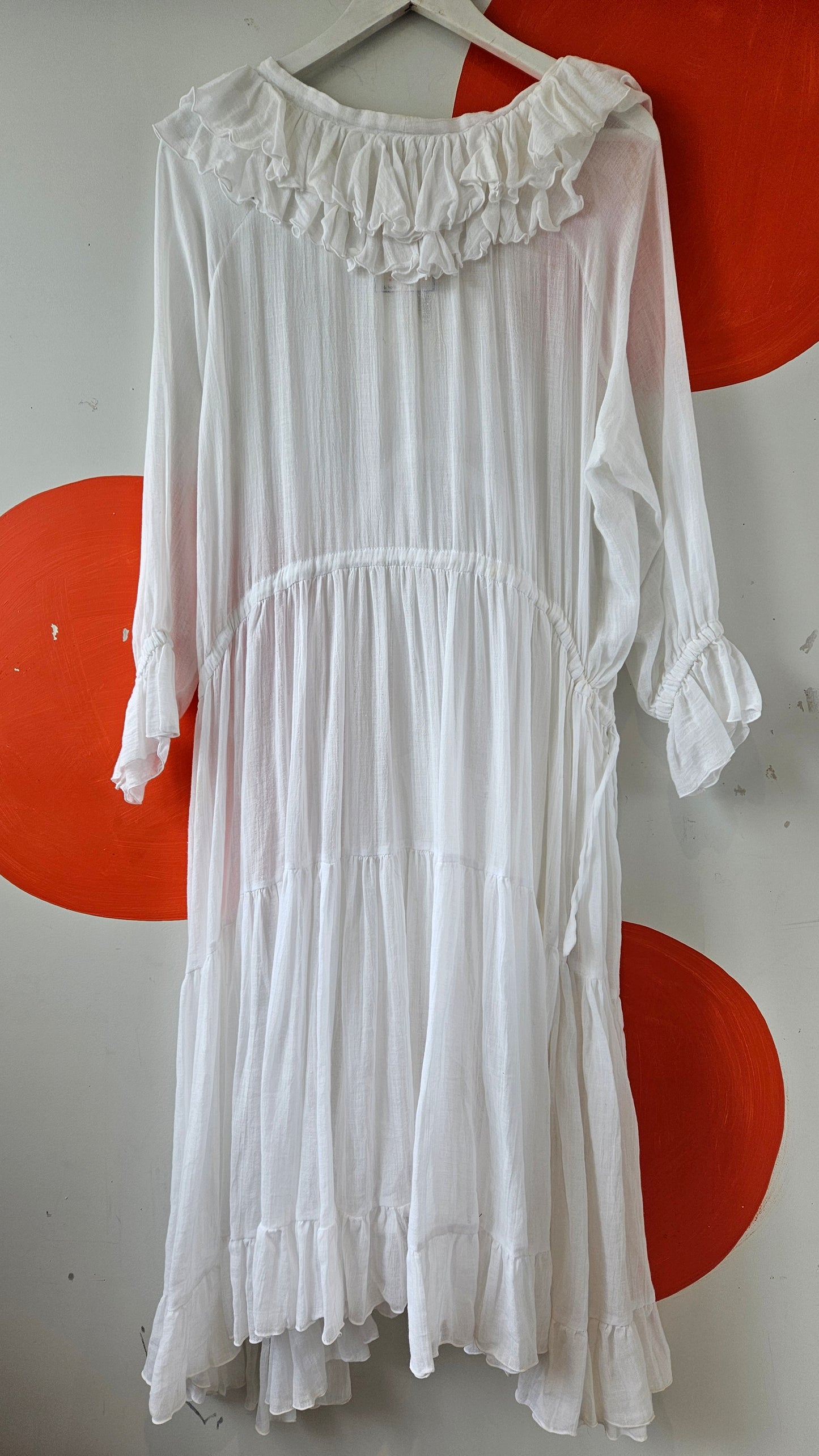 Flowy Tiered Cotton Dress