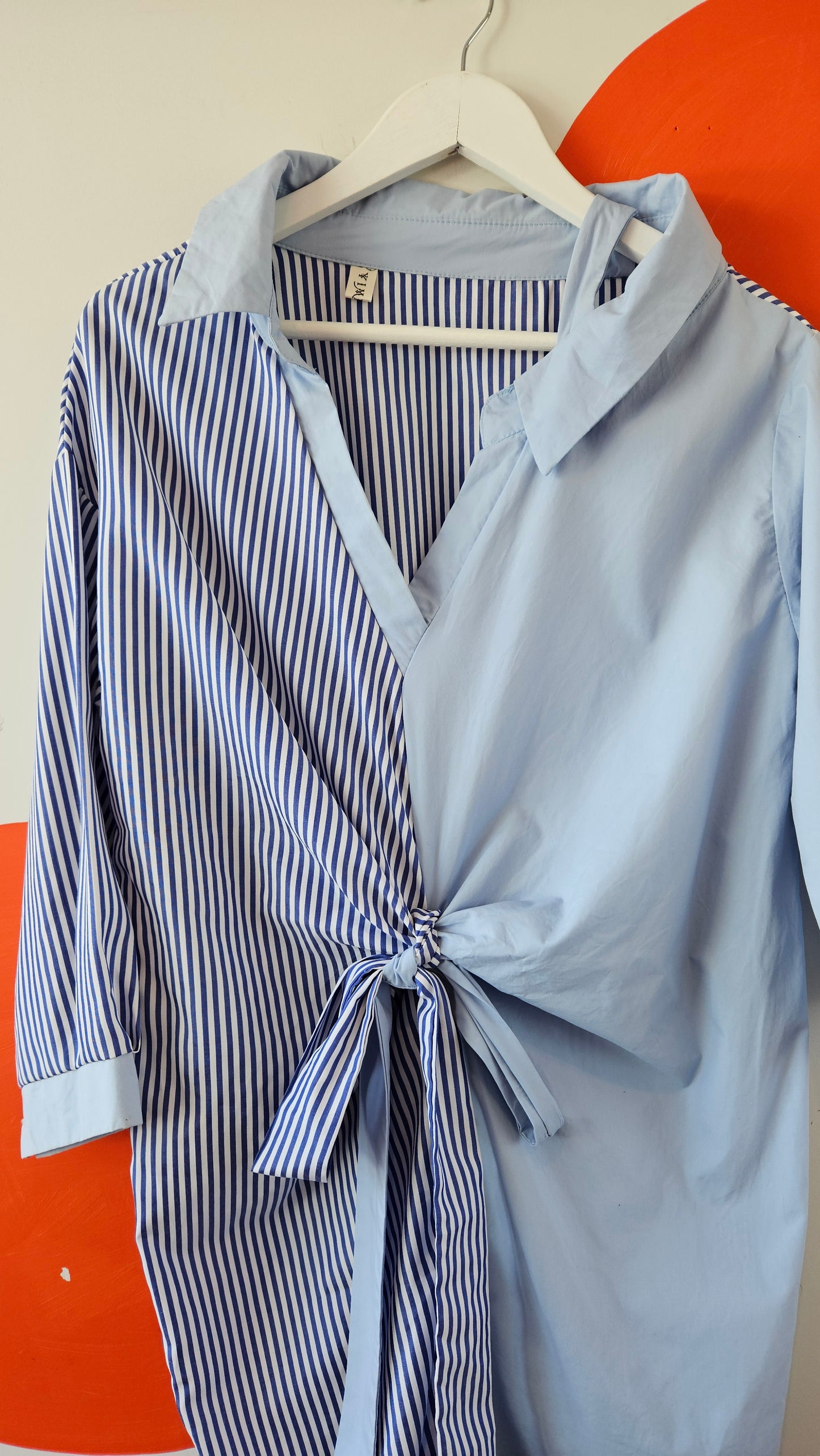 Asymmetrical Button-Down Dress