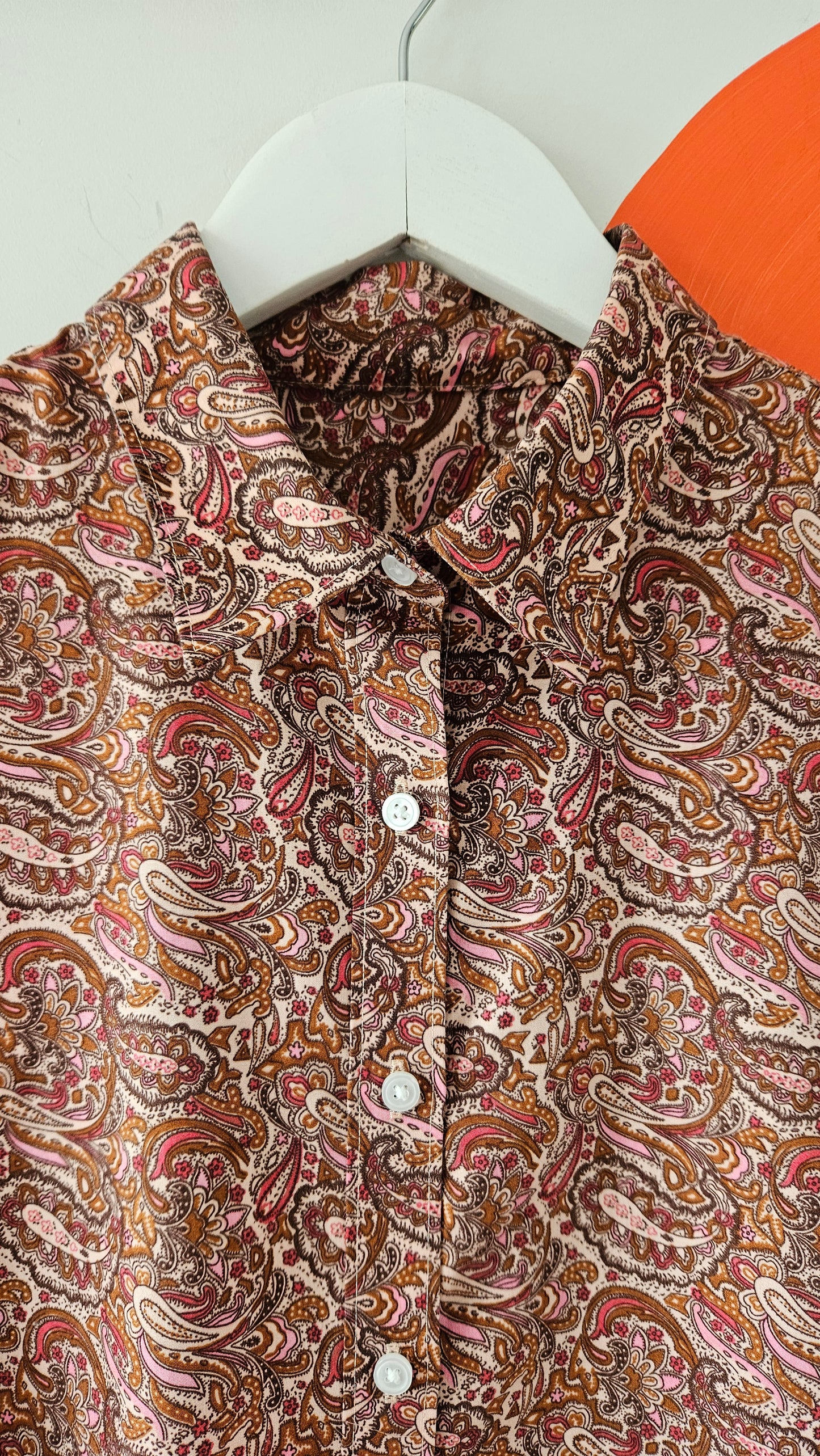 Paisley Button-Down Shirt