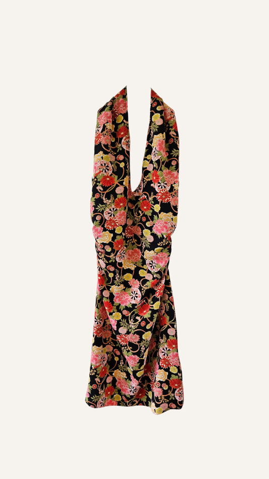 Mia Mini Dress Pink Flowers