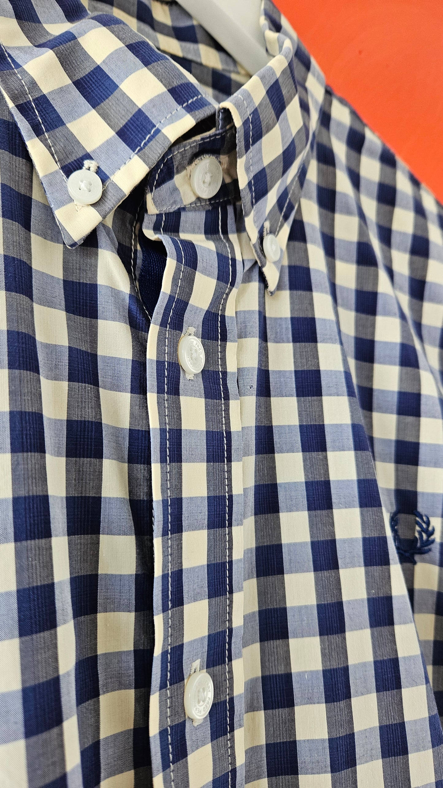 Checkered Button-Down Shirt