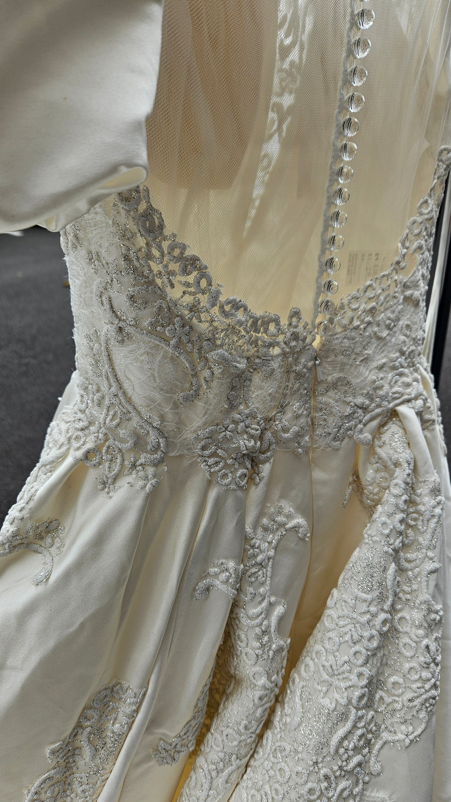 Wedding Dress with long train