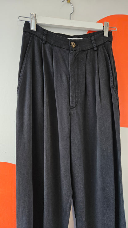 Wide Leg Tailored Pants