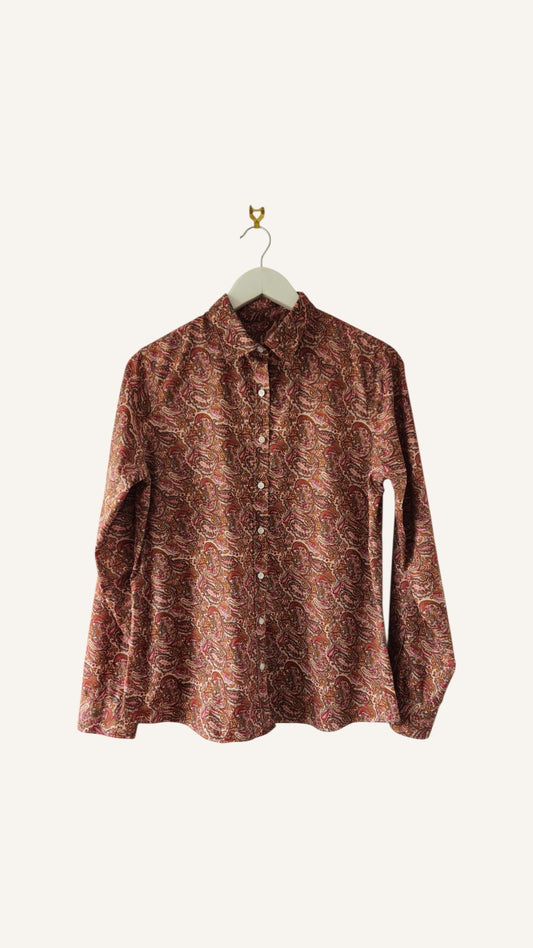 Paisley Button-Down Shirt