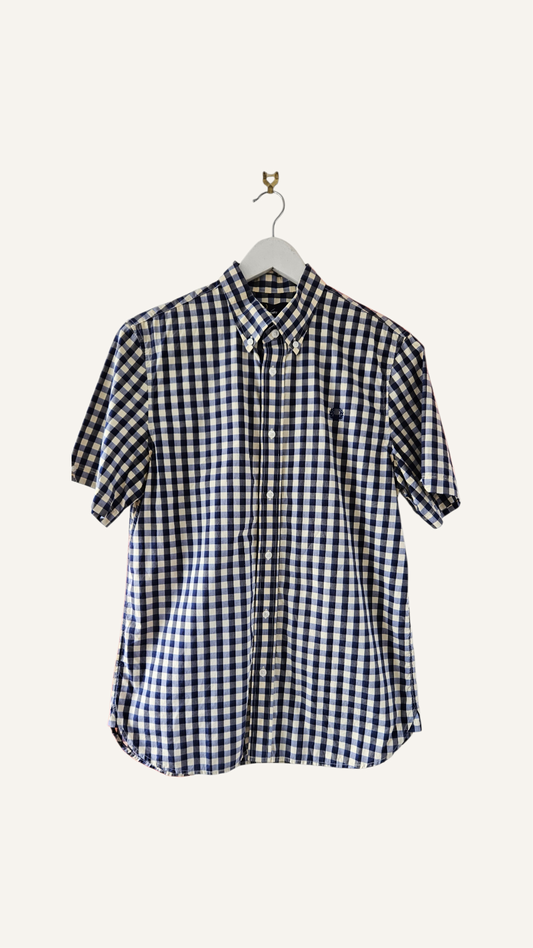 Checkered Button-Down Shirt