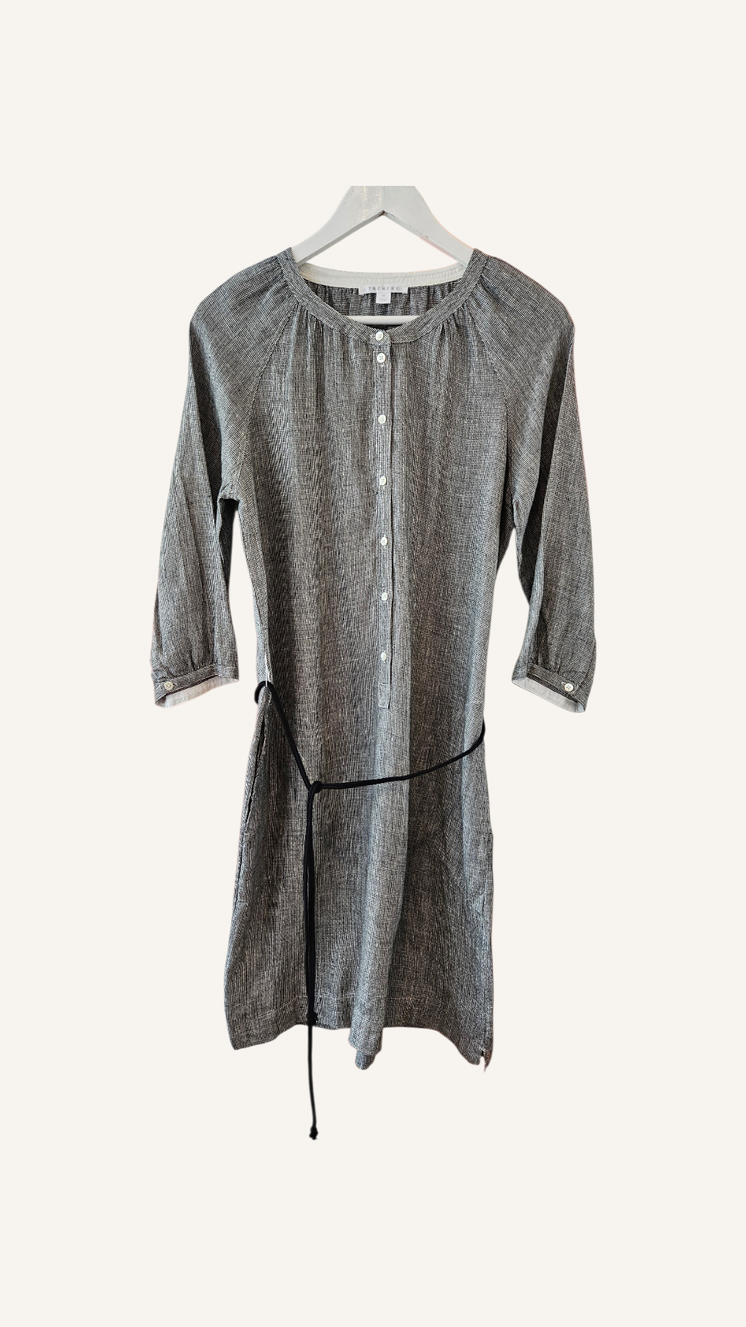 Linen Midi-Dress