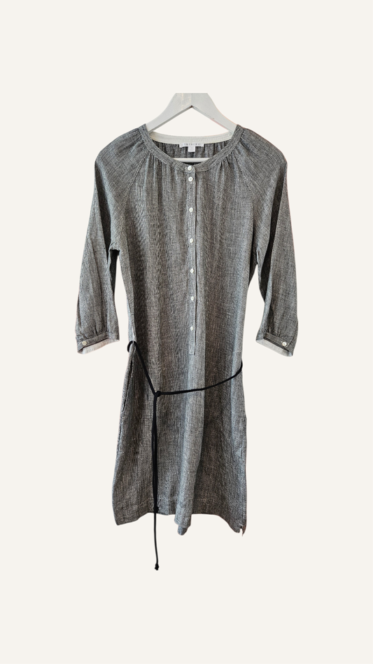 Linen Midi-Dress