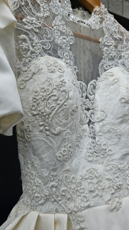 Wedding Dress with long train