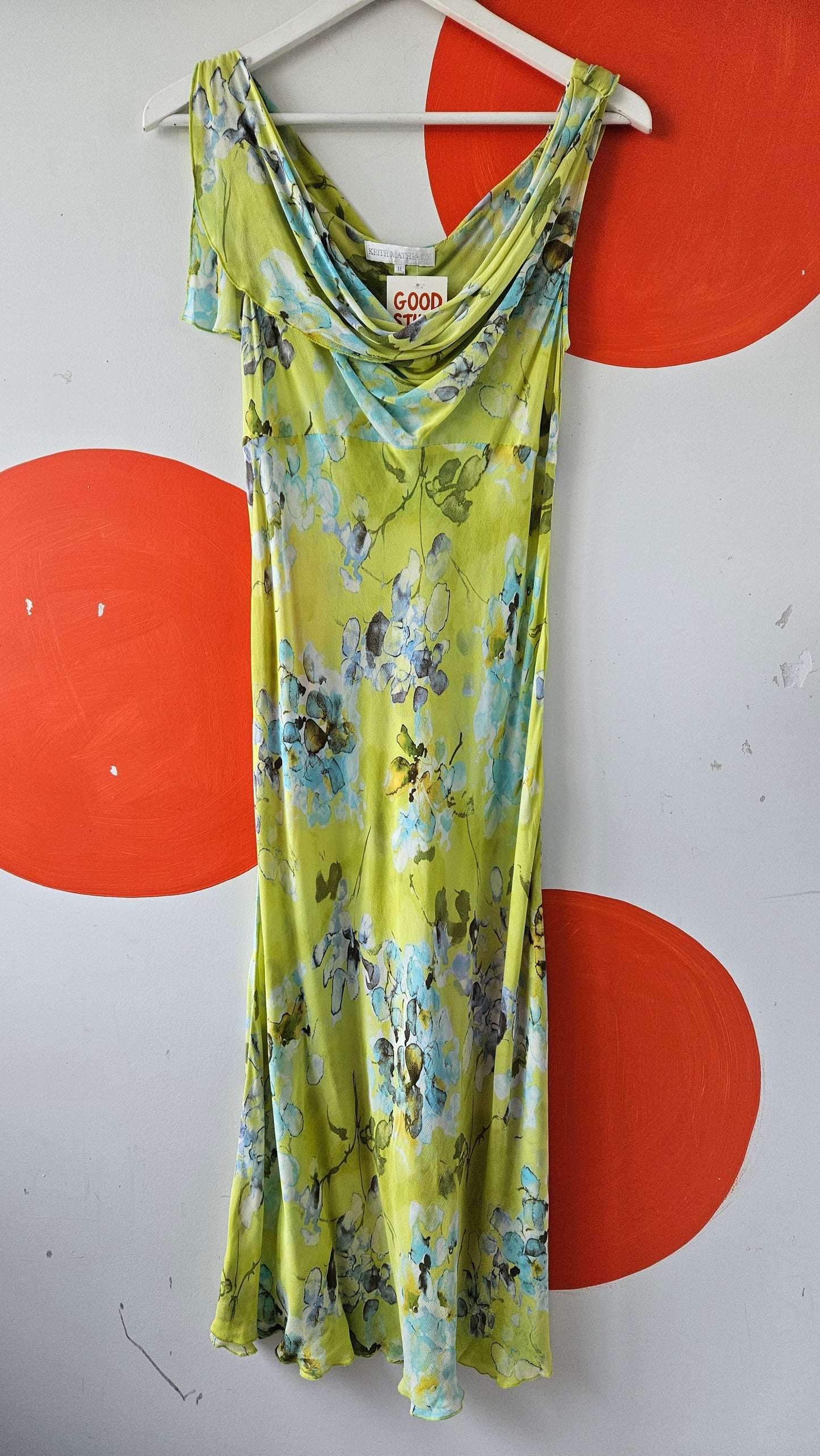 Sheer Tea-Length Dress