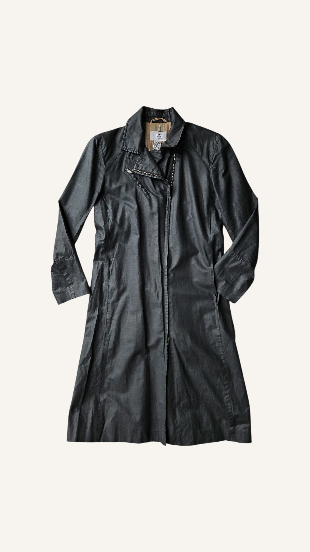Coated Canvas Coat