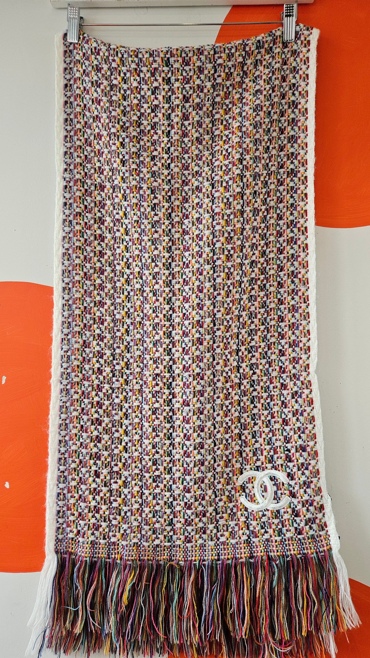 Chanel Knit Scarf