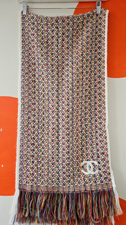 Chanel Knit Scarf