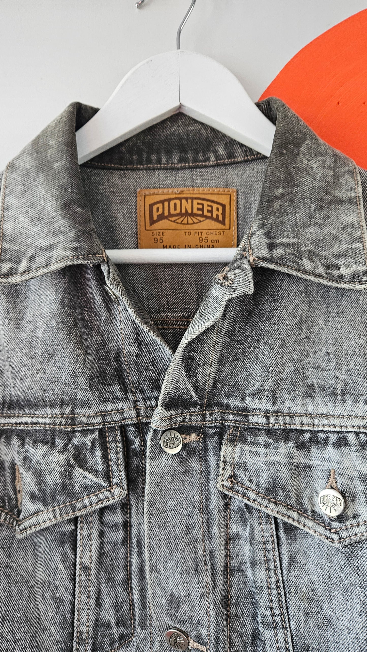 Pioneer Denim Jacket Stonewashed