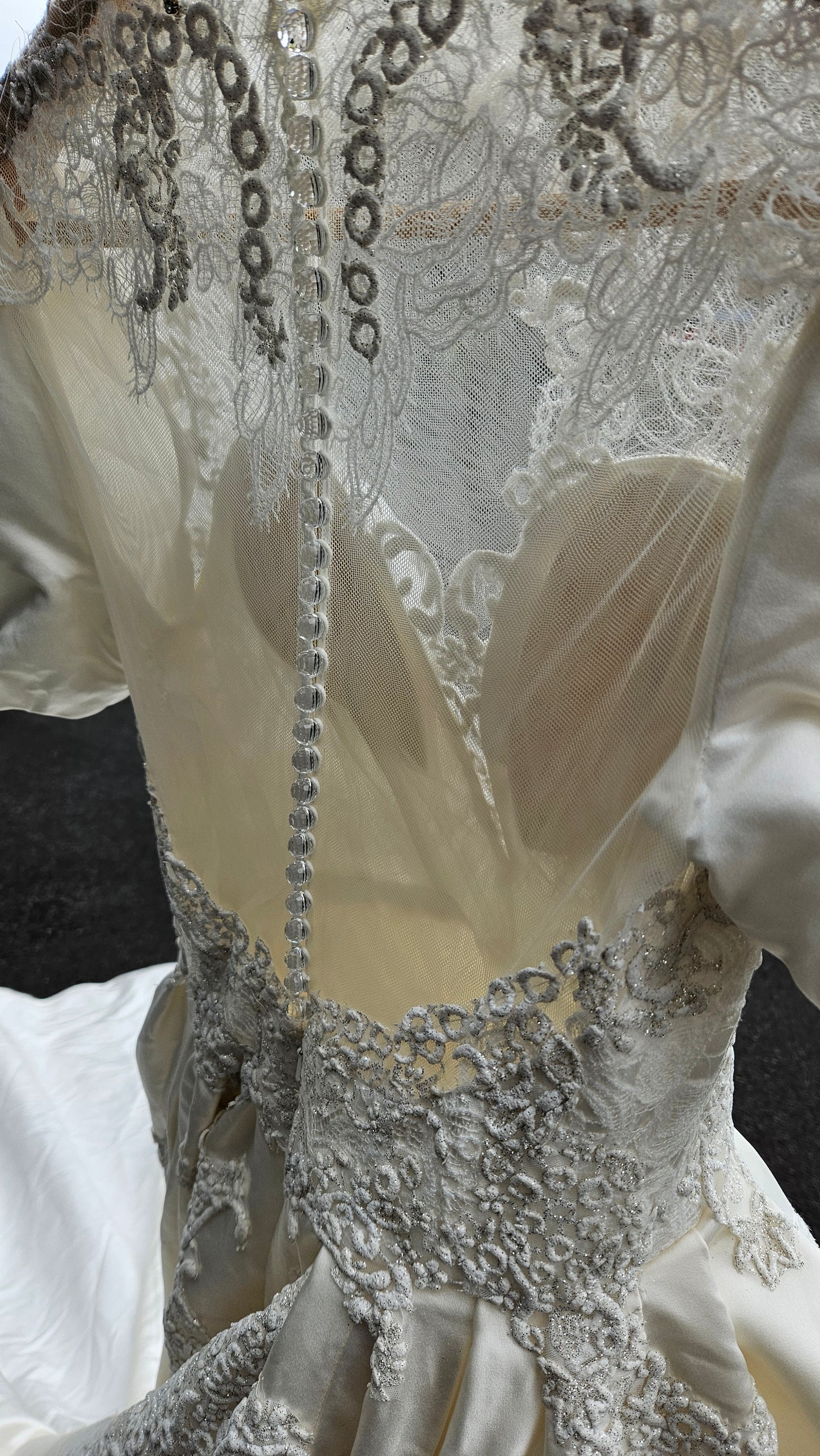 Wedding Dress with long train