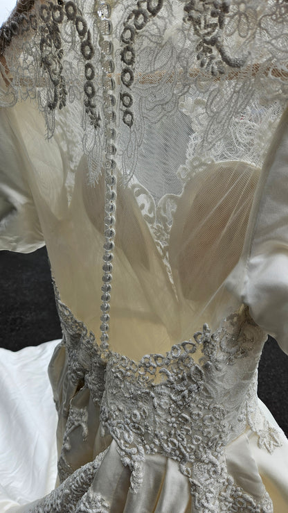 Wedding Dress with long train