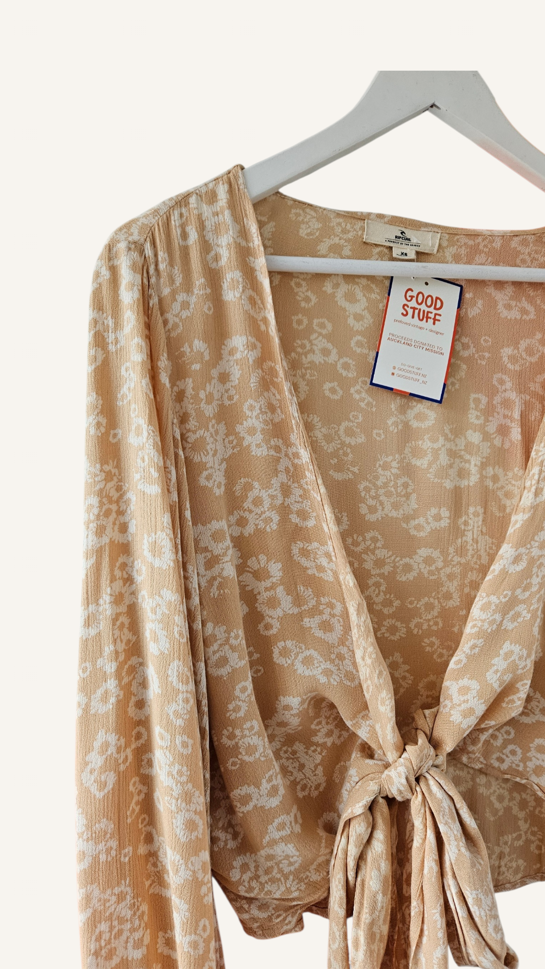Flowy Wrap Top