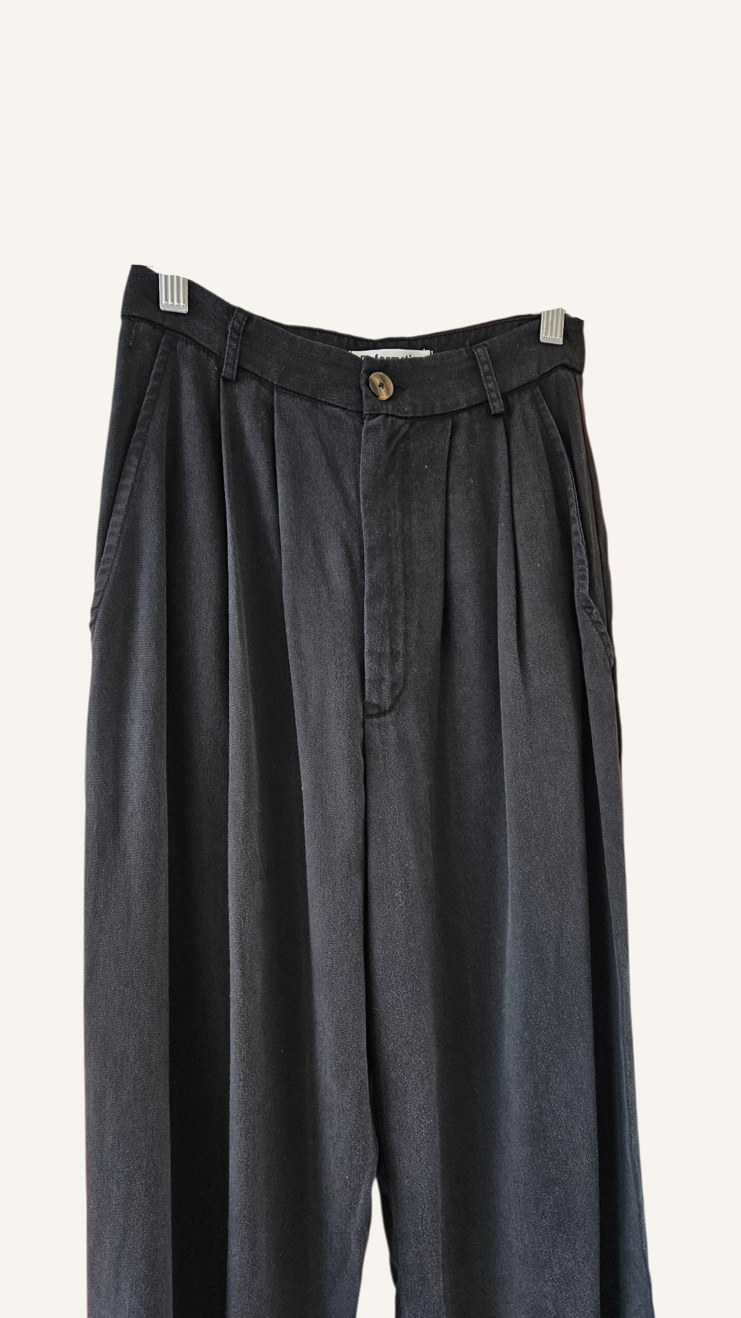 Wide Leg Tailored Pants