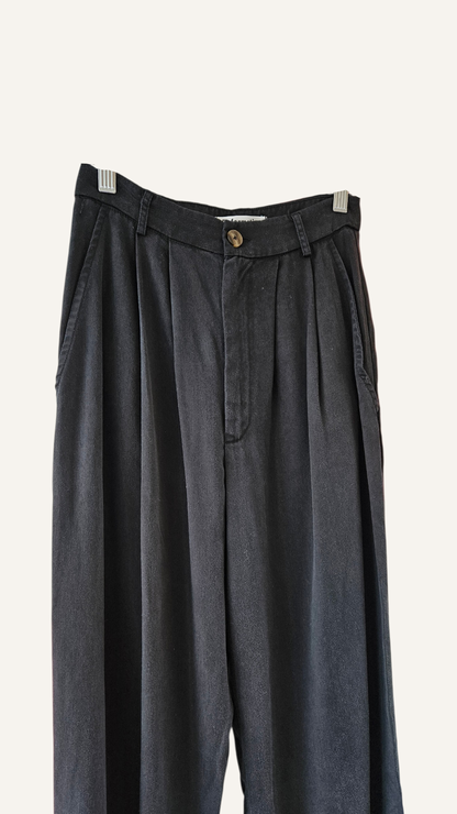 Wide Leg Tailored Pants